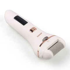 Electric peeling and waterproof foot washing device