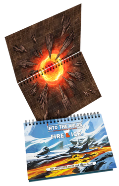 Into the Wilds Battlemap Books: Fire & Ice