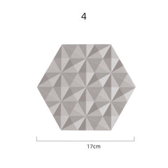 Table Insulation Pad Silicone Light Luxury Placemat Anti-scalding Anti-slip Pad
