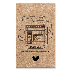 English Holiday Thank You Simple And DIY Creative Greeting Card