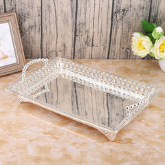 Tea Table Fruit Plate Household Living Room Metal Ornaments