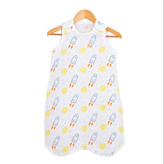Baby Cotton Double Gauze Printed Vest