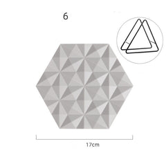 Table Insulation Pad Silicone Light Luxury Placemat Anti-scalding Anti-slip Pad