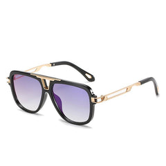 New Texture Fashion Metal Mayba Sunglasses Personalized Punk