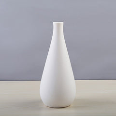 Simple And Beautiful White Creative Minimalist Ceramic Dried Flower Vase