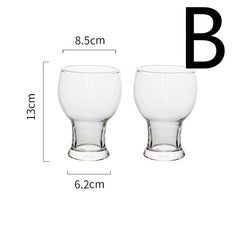 Glass Wine Glasses Goblet Large Capacity