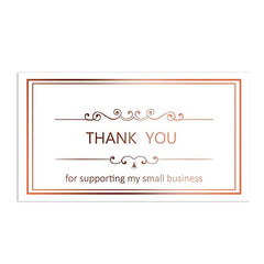 English Holiday Thank You Simple And DIY Creative Greeting Card