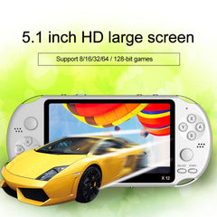 Single system Handheld game console X12 large-screen massive arcade collection version 8GPSP