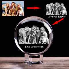 Exquisite crystal ball