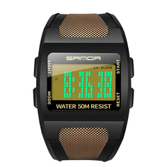 Sanda Sports Waterproof Electronic Watch