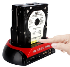 Cradle Multi-Function HDD Block HDD Holder With Card Reader HDD Enclosure
