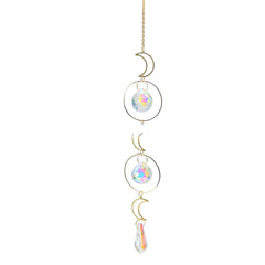 Garden Crystal Pendant Moon Star Sun Catcher New Product