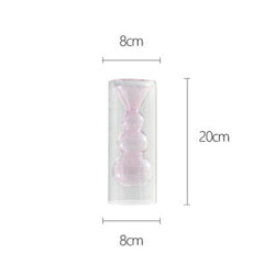Test Tube Transparent Glass Vase Flower Arranging Device