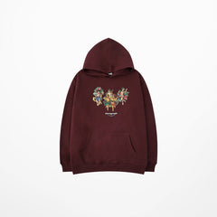 Hooded Sweater Plus Velvet Thickening Casual Ins Men's Sports Autumn Clothing