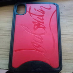 Red bottom rivet phone case