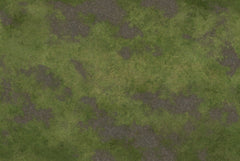Monster Scenery: 3x3 Game Mat - Broken Grassland/Desert Scrubland