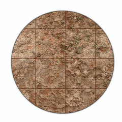 Monster Scenery: 6x4 Adventure Mat - Broken Grassland/Desert Scrubland