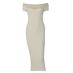 European And American Women's Clothing Hot Girl Art Tight One-step Dress