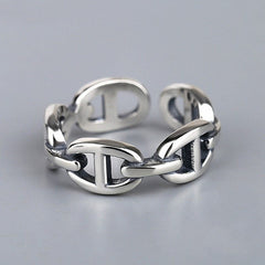 Personalized wide face ring