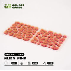 Gamers Grass Tufts: Alien Tufts - Alien Pink - 6mm - Wild