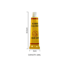 Bicycle and motorcycle tire repair glue