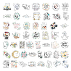 Cross-border Bible Graffiti Notebook Luggage Scooter Waterproof Stickers