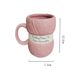 Three-dimensional Relief Creative Underglaze Water Cup