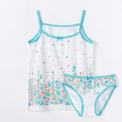 Summer Loungewear Kids Sling Pajamas Two-piece Set