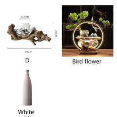 Modern Minimalist Glass Vase Decorative Ornaments