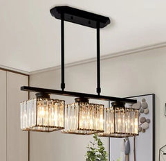 Light Luxury Elegant Crystal Dining Table Chandelier