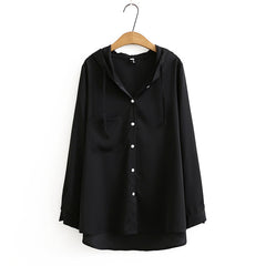 New style plus size ladies casual top
