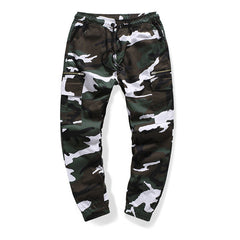Men's Zipper Camouflage Cargo Pants