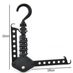 Hanger Rack Clothes Space Saver Folding Hanger Multifunctional Magic Clothes Rack for Clothes Closet Organizer Minimalist style