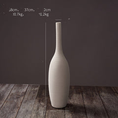 European-style Ceramic Dried Flower Vase Restaurant Table Decoration