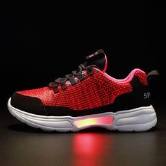 LED Colorful Luminous Casual Couple Shoes