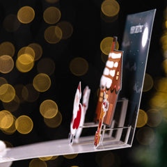 3D Three-dimensional Greeting Card Creative Christmas Eve