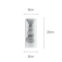 Test Tube Transparent Glass Vase Flower Arranging Device