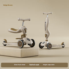 Children's Scooter Multifunctional Music Flash Scooter