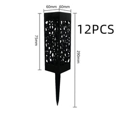 Outdoor Waterproof Hollow Out Solar Light