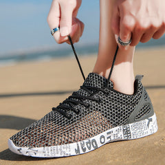 Soft running shoes
