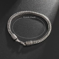 Men's Retro Stainless Steel Ins Style Personalized Bracelet