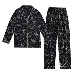 Thin Cardigan Plus Size Cotton Lapel Home Service