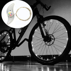Super Cool Bicycle Led Hub Light Set Mountain Bike Rack Decorative Light Bicycle Spoke Lights Night Riding Bicycle Wheel Light