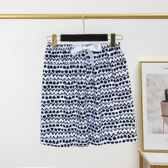 Women's Cotton Silk Pajama Pants Summer Thin Shorts Loose Casual