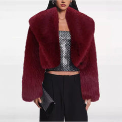 Fur Coat Women's Long Sleeve
