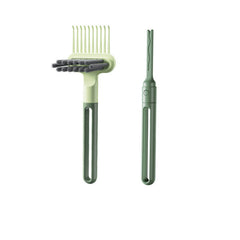 Plastic Hair Airbag Comb Cleaning Artifact