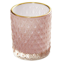 Relief Stained Glass Candle Holder Decoration Gift