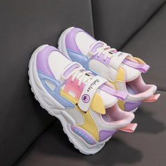 Children's Running Soft Bottom Girl Dad Shoes Soft Bottom Casual Shoes
