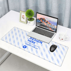 Create your own 12x31.5in Horizontal Oversized Rubber Keyboard Pad