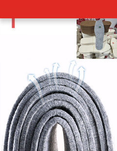 Fashion Personality Winter Wool Felt Warm Insole